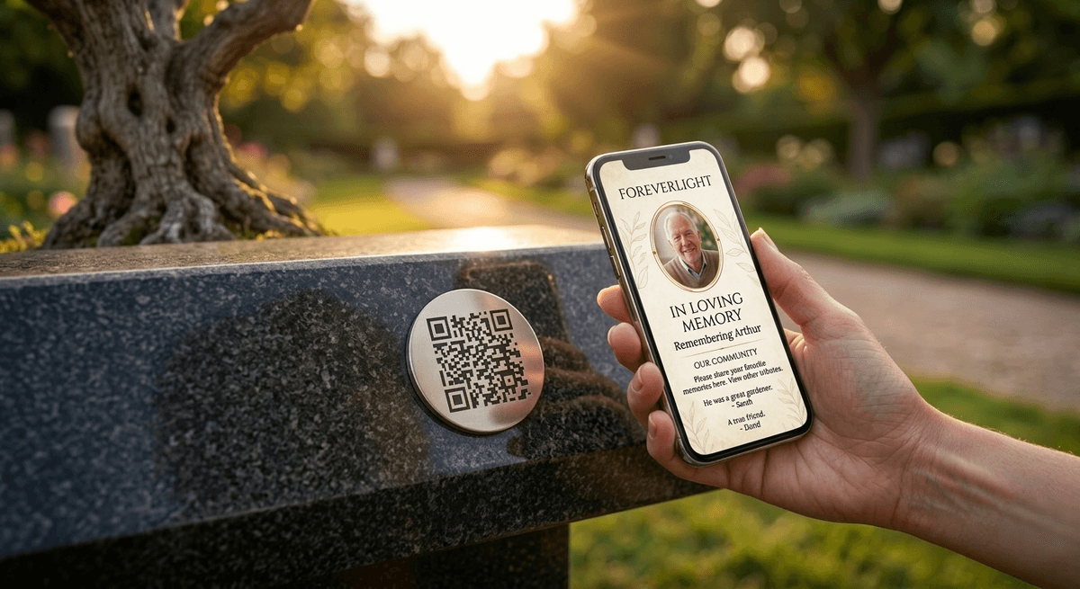 QR medallion